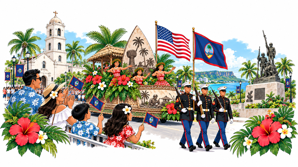 The Liberation Day parade, or the Marine memorial