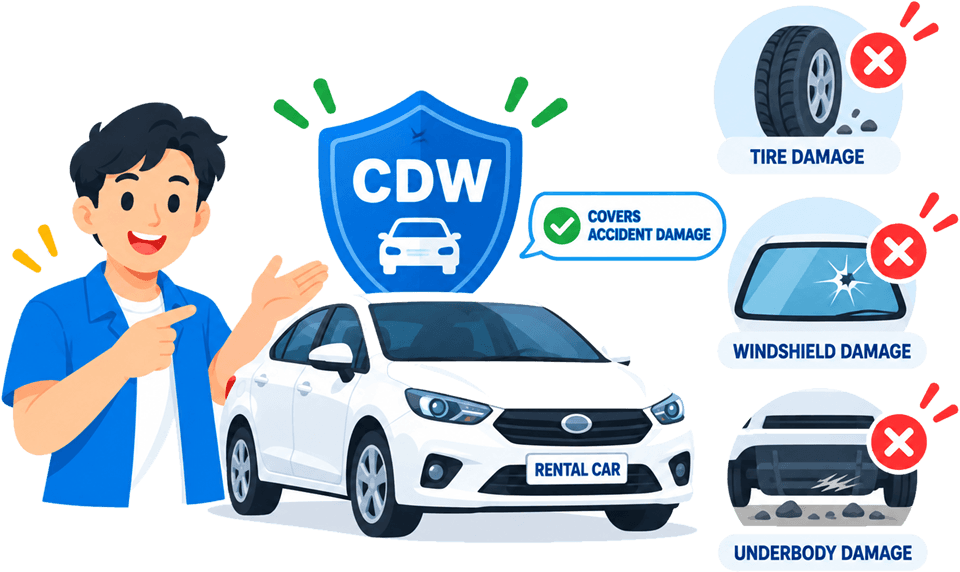 When does CDW not apply?