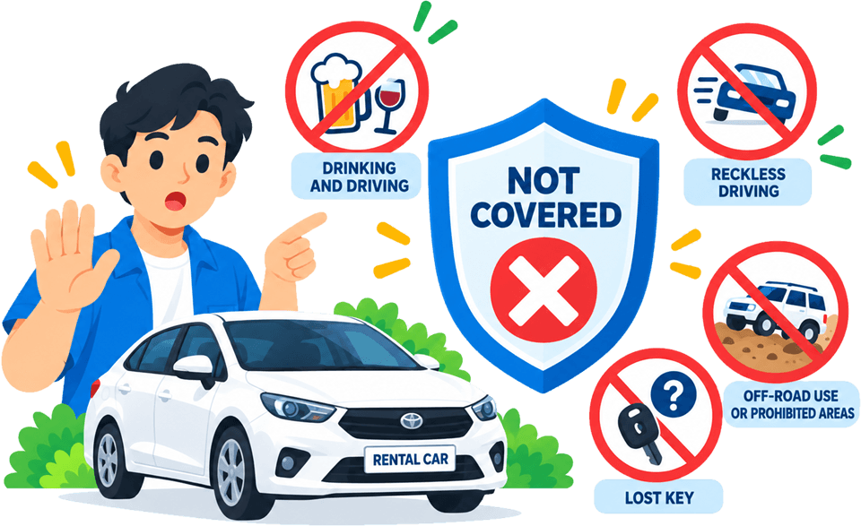 What isn't covered by insurance?