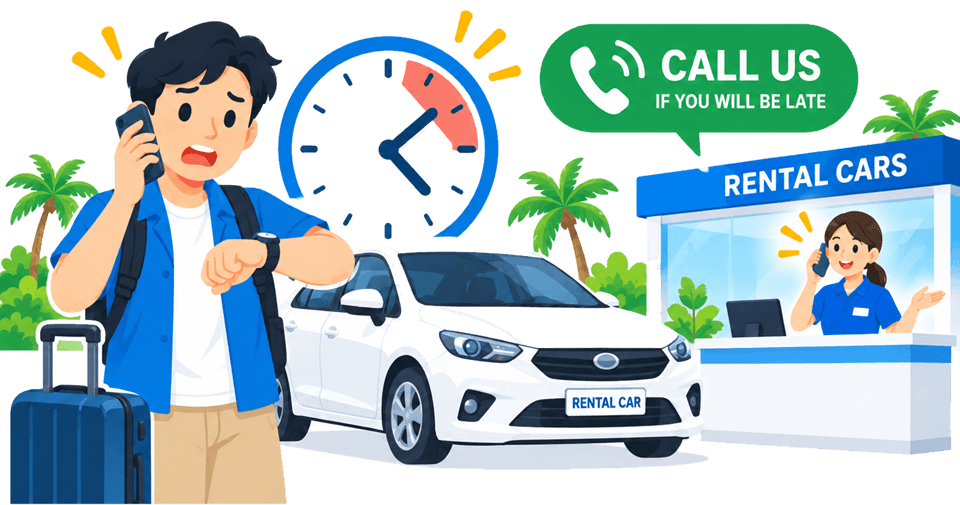 What if I can't return the car on time?