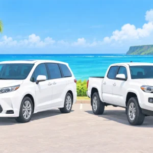 Van and Pickup Truck Rental in Guam: Which One Fits Your Group or Your Load?