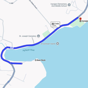 レンタカーで行くグアム南部ドライブ その7  イナラハン天然プール